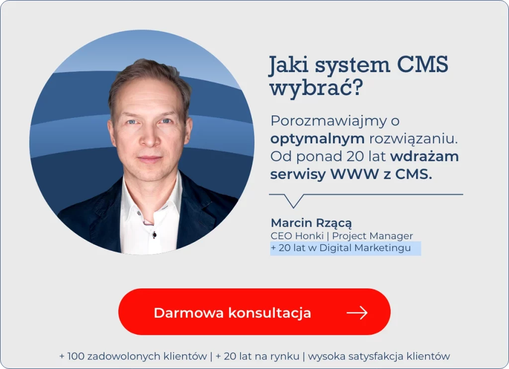 Jaki system CMS wybrać - Konsultacja 