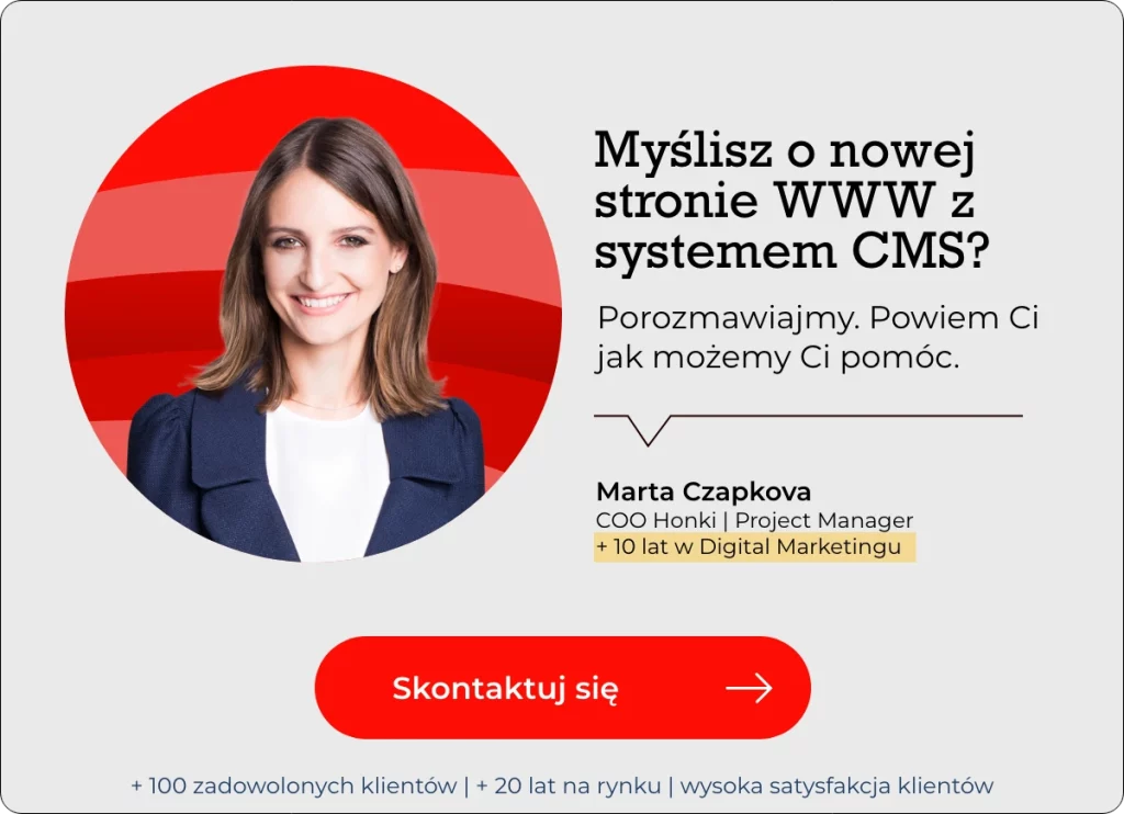 Myślisz o nowej stronie WWW z systemem CMS- Kontakt