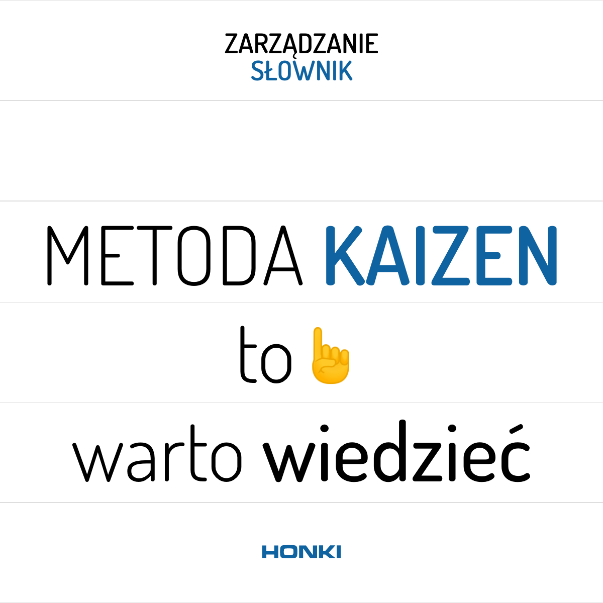 Metoda KAIZEN, co to jest.