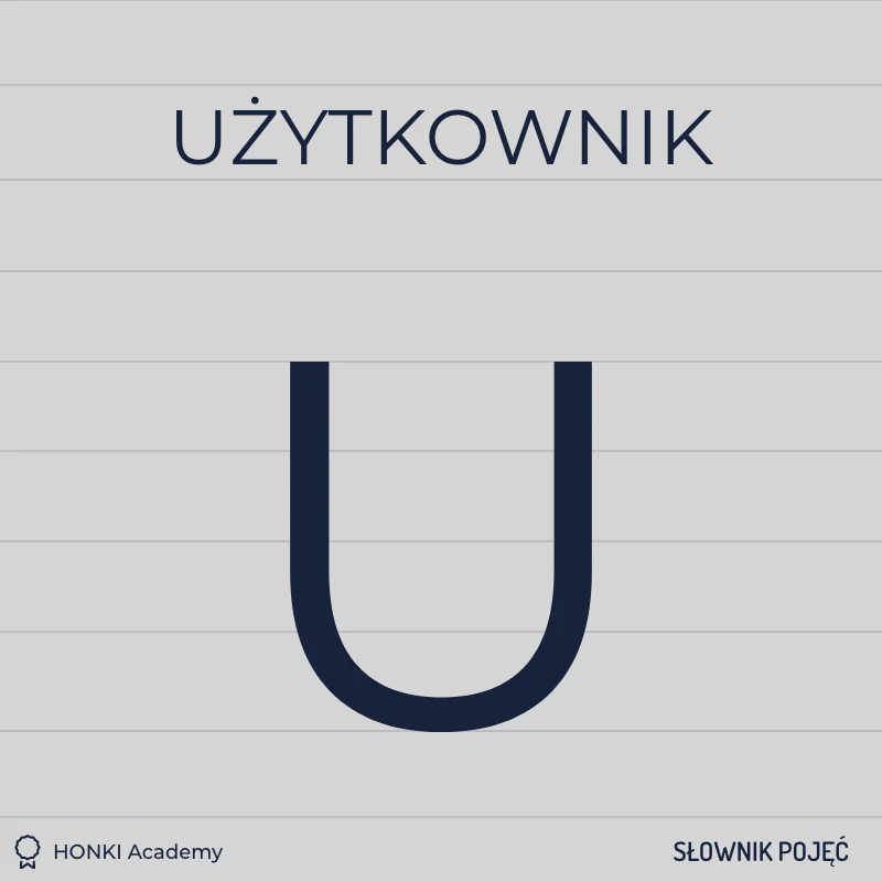 Użytkownik. Kto to jest?