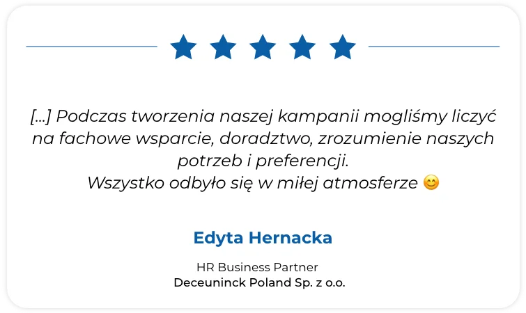 Opinia Działu HR o Honki